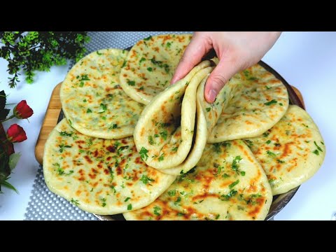 Даже остыть не успеет! Самые быстрые пирожки! Вся семья подсела на эти вкусняшки! Лепешки на сковоро