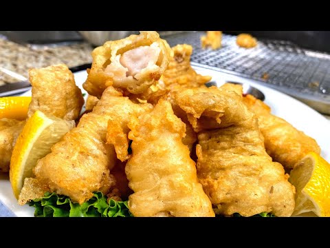 Вкуснейшая рыба в хрустящем кляре без яиц. Как приготовить кляр для рыбы. Удивительно воздушный