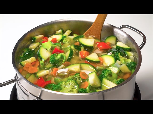 Легкий, вкусный и полезный! Диетический суп с курицей и овощами. Рецепт от всегда вкусно