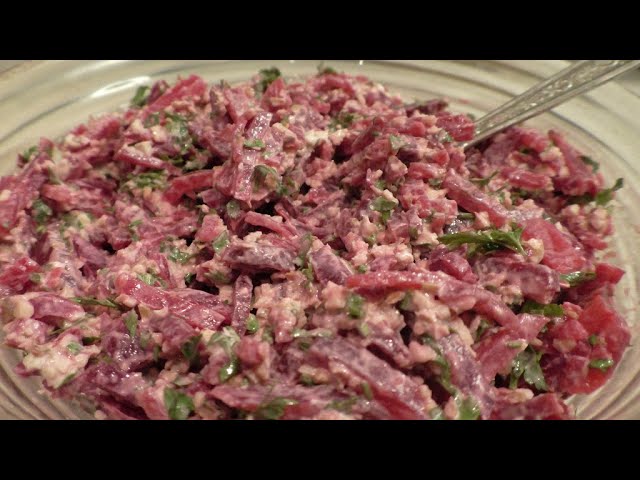 Такой салат из обычной свёклы готовлю каждую неделю простой и вкусный рецепт