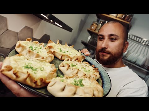 Веганские постные пирожки с картошкой. Карельсие пирожки