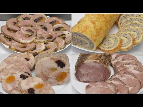 Вы просили мясо! Сразу 4 рецепта. Мясные закуски на праздничный стол