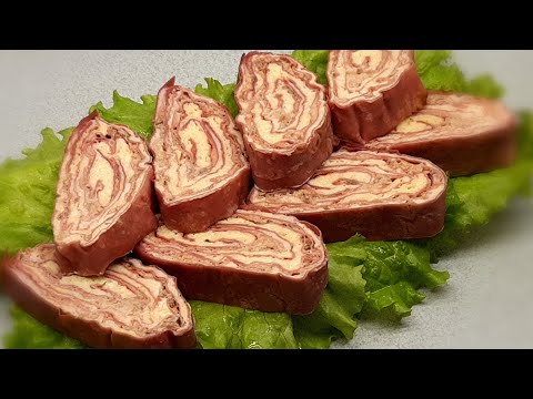 Быстрая и вкусная закуска в лаваше! К любому застолью