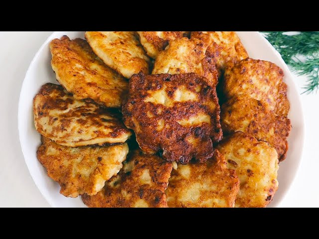 Невероятная вкуснятина из куриного филе! Нежные сочные  котлетки оладьи