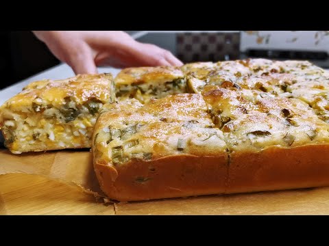 Проще и дешевле рецепта не знаю, хоть каждый день готовь! Вкуснейший заливной пирог с луком и яйцами