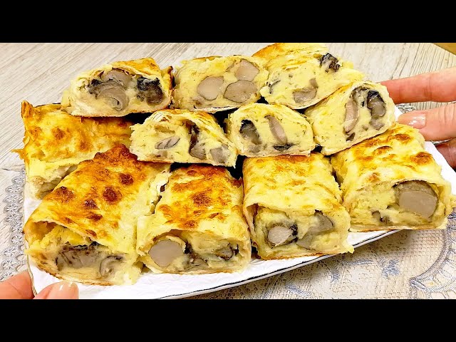 Закрутила и в духовку! Так вкусно, что мяса не нужно