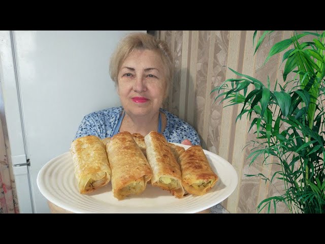 Пирожки из лаваша. Вкусно, быстро и не надо возиться с тестом