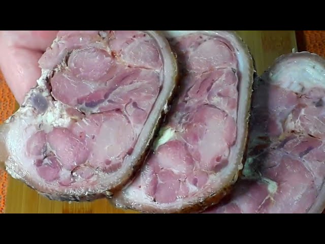 Мало кто готовит так рульку, а зря! Рулька с пикантным вкусом