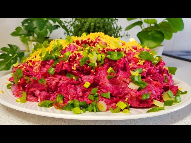 Салат бюджетный, без изысков, но как же вкусно! Вы сейчас пойдете на кухню