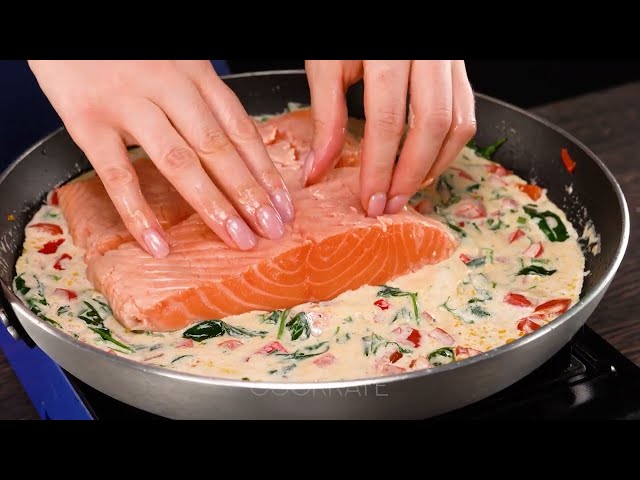 Секрет, который скрывают повара! Вот как приготовить вкуснейшего лосося!